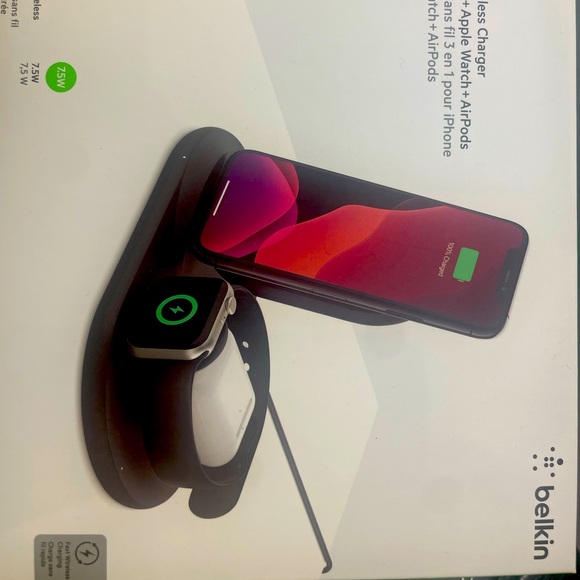 Belkin 2 in 1 charging station.